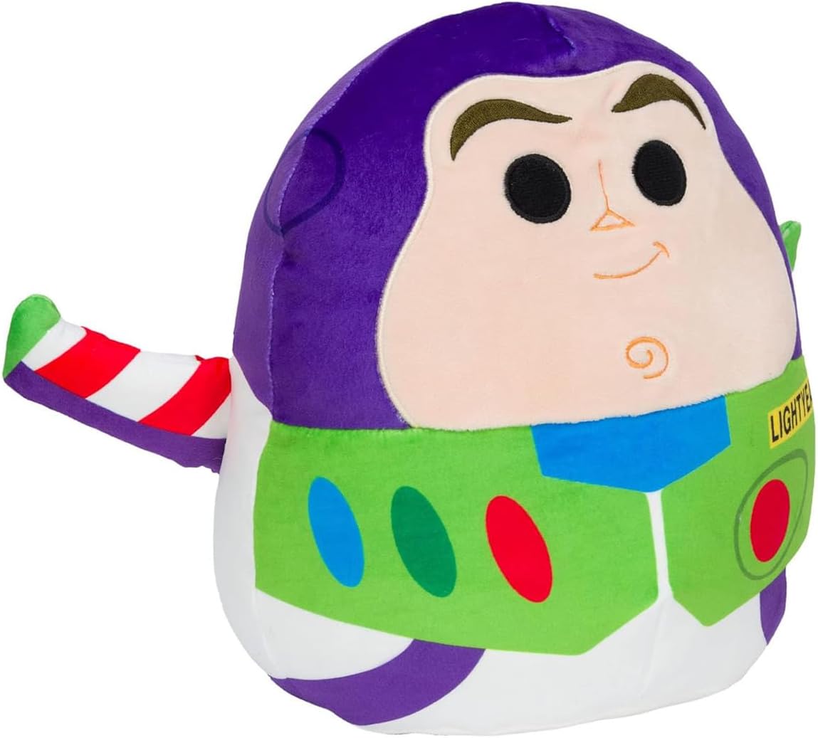 Squishmallows Disney and Pixar 14-Inch Buzz Lightyear Plush.