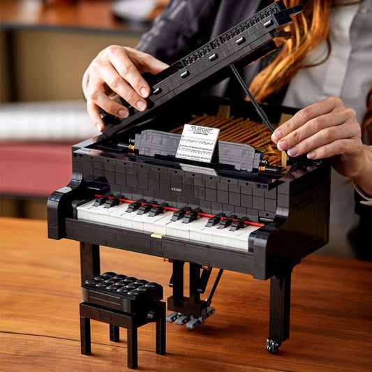 LEGO Ideas Grand Piano 21323 Model Building Set for Adults. 'Playable'