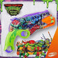Nerf Teenage Mutant Ninja Turtles Dart Blaster 10 Elite Darts Easter Basket Stuffers Ages