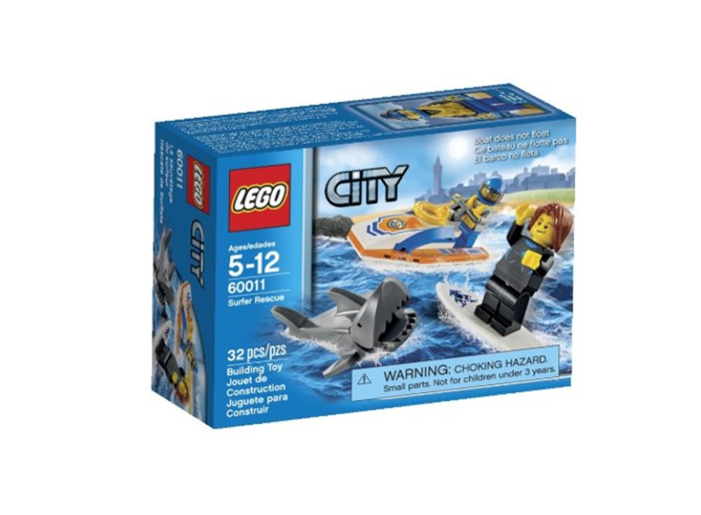 LEGO City 60011 Surfer Rescue Toy Building Set