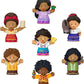 Fisher-Price Little People Toddler Disney Encanto Figure Set 7 Characters for Preschool