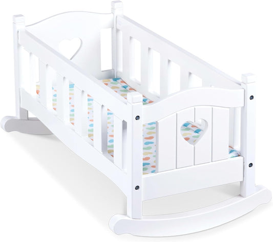 Melissa & Doug Melissa Doug Mine to Love Wooden Play Cradle for Doll