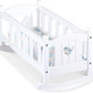 Melissa & Doug Melissa Doug Mine to Love Wooden Play Cradle for Doll