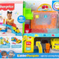 Fisher-Price Little People Toddler Toy Light-Up Learning Garage Playset