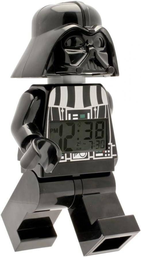 LEGO Star Wars  Darth Vader Kids Minifigure Light Up Alarm Clock