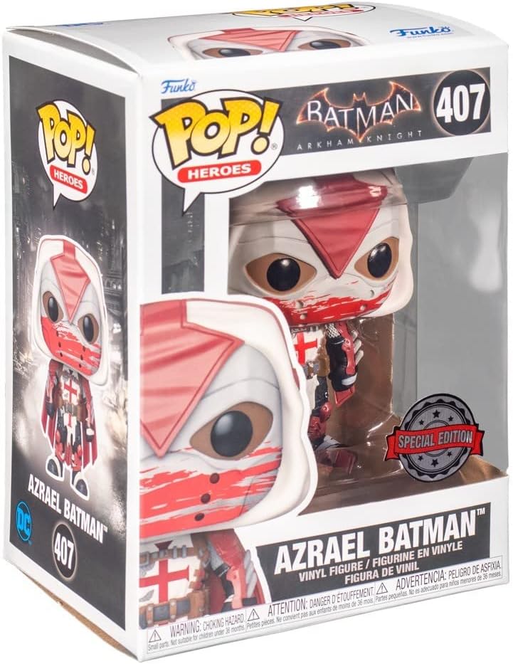 Funko Pop Heroes 407 - Batman Arkham Knight - Azrael Batman Walgreens