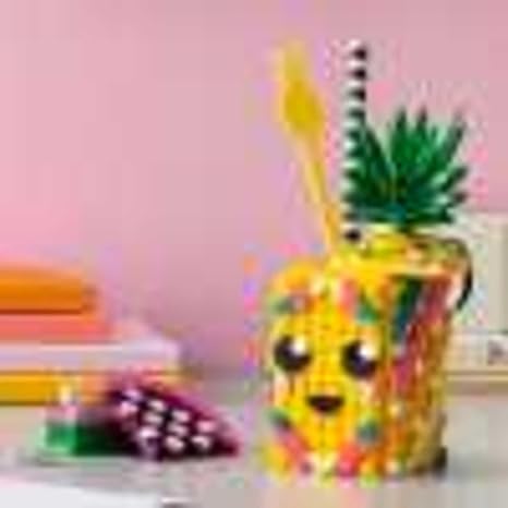 LEGO DOTS Pineapple Pencil Holder DIY Craft Decorations Kit