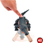 Mattel Jurassic World Wild Roar Dinosaur Toy with Sound Attack Move Gryposuchus Posable