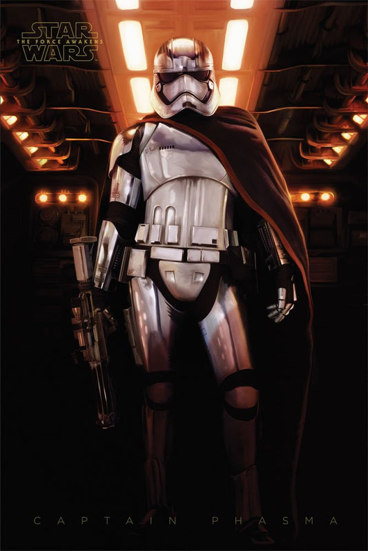 Star Wars "The Force Awakens" Captain Phasma Maxi Poster – Multi-Color!