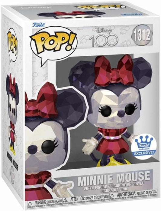 Funko Pop Minnie Mouse Facet 1312 Protector and Box Include