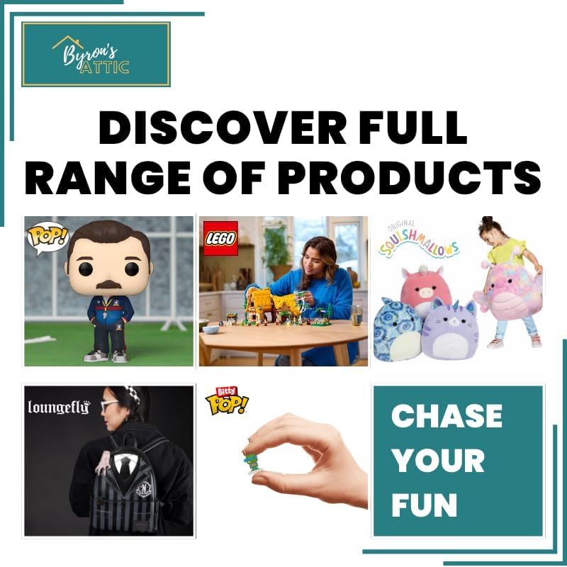 Funko Pop TV Ted Lasso - Roy Kent in Black Suit Wave 2 Bundled with a Byron's Attic