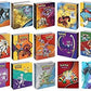 Pokemon 4 Pokemon Mini Album Binders Bundle For Cards - Sleeves Included - Protect Your
