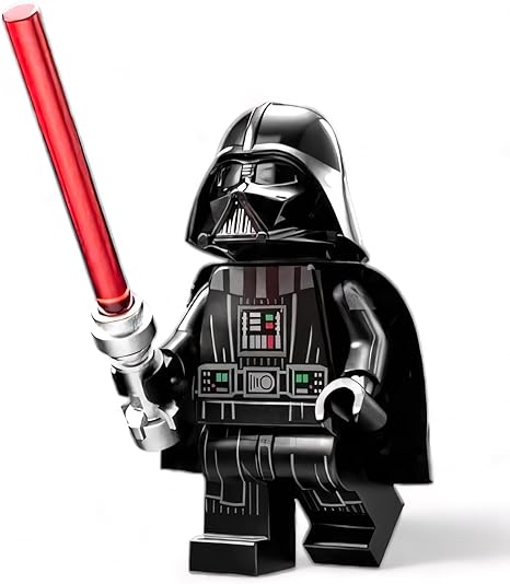 LEGO Darth Vader Minifigure with Lightsaber