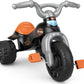 Fisher-Price Toddler Tricycle Harley-Davidson Tough Trike Toy Bike with Handlebar Grips
