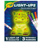 Crayola Light Ups Dragon, Recolorable Toy