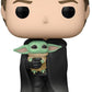 Funko POP & Tee: Star Wars: The Mandalorian - Luke w/Grogu (XL)