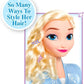 Disney Frozen 2 Elsa Styling Head 14-pieces Pretend Play for Ages 3 Up by Just Play
