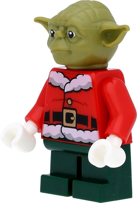 LEGO Star Wars Jedi Master Yoda Mini Figure (Santa Claus, Santa) with Accessories