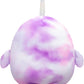Squishmallows Original 20-Inch Nabila Purple Tie-Dye Narwhal - Official Jazwares Jumbo Plush