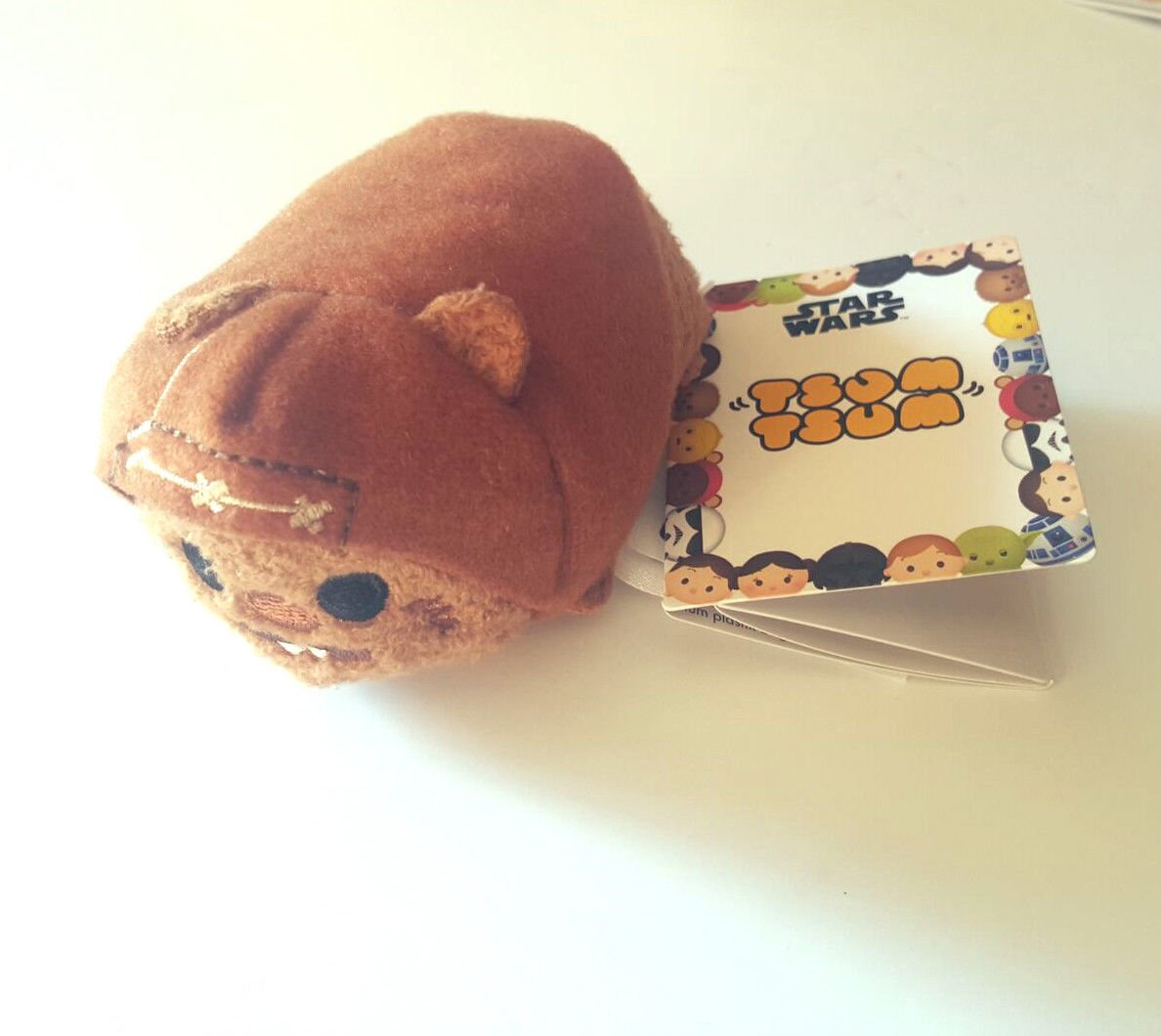 Disney Store Tsum Tsum Wicket The Ewok Plush Toy