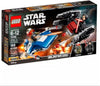 LEGO Star Wars: The Last Jedi A-Wing vs. TIE Silencer Microfighters 75196 Building Kit