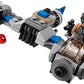 LEGO Star Wars: The Last Jedi Ski Speeder vs. First Order Walker Microfighters