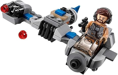 LEGO Star Wars: The Last Jedi Ski Speeder vs. First Order Walker Microfighters