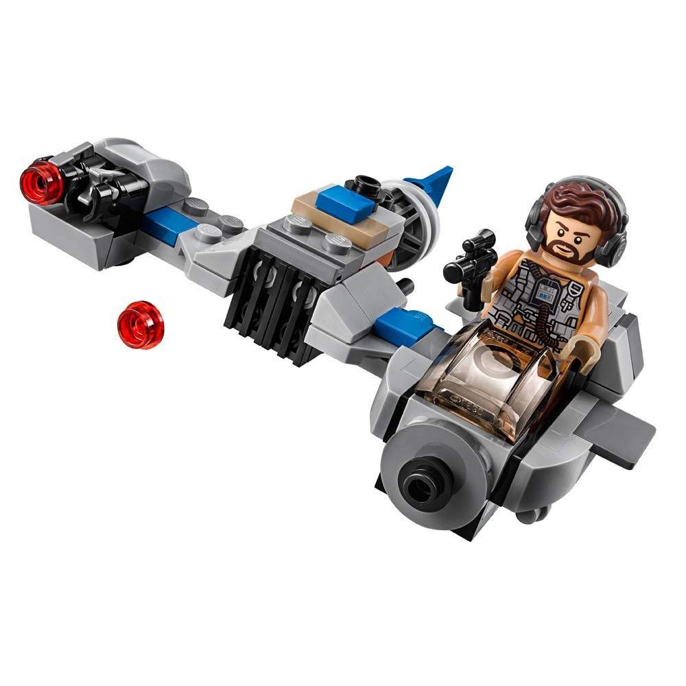 LEGO Star Wars: The Last Jedi Ski Speeder vs. First Order Walker Microfighters