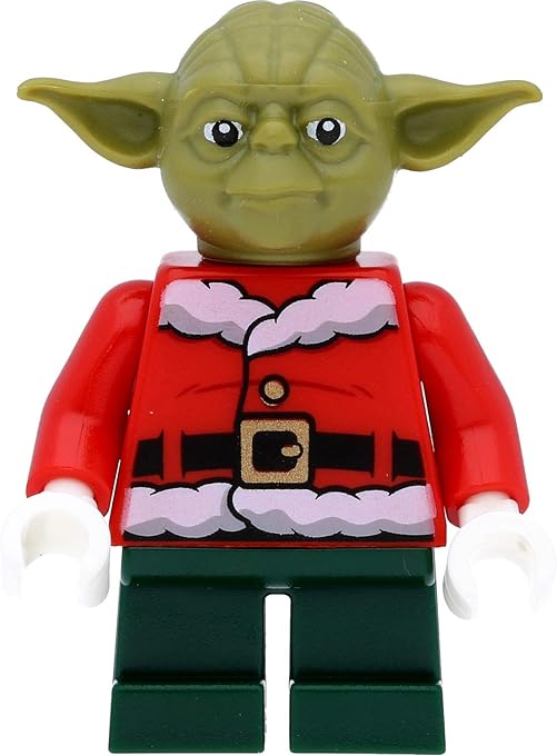 LEGO Star Wars Jedi Master Yoda Mini Figure (Santa Claus, Santa) with Accessories