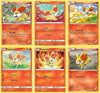 Pokemon Fennekin - Pokemon 6 Card Lot - 24146 XY - Fates Collide - Forbidden Light