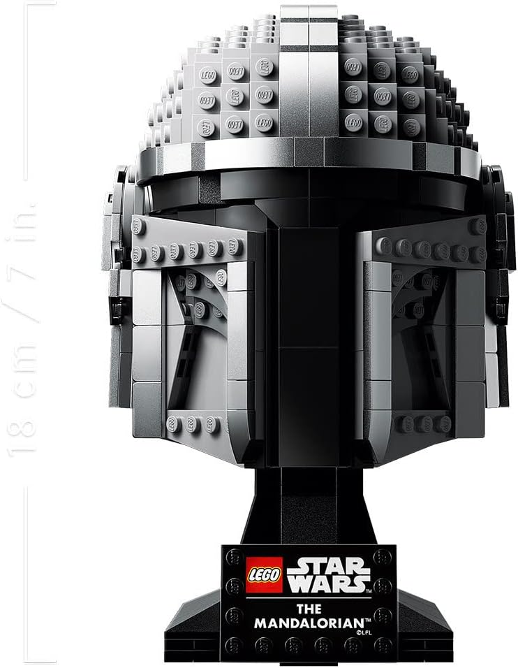 Lego Star Wars Mandalorian Helmet Model Kit