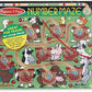 Melissa & Doug Number Maze Wooden Activity Board 1 Theme Compatible MD Scratch Fun