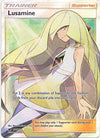 Pokemon Lusamine - 110111 - Full Art Ultra Rare - Sun Moon Crimson Invasion