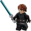 LEGO Star Wars: Anakin Skywalker (Clone) Minifigure with Blue Lightsaber