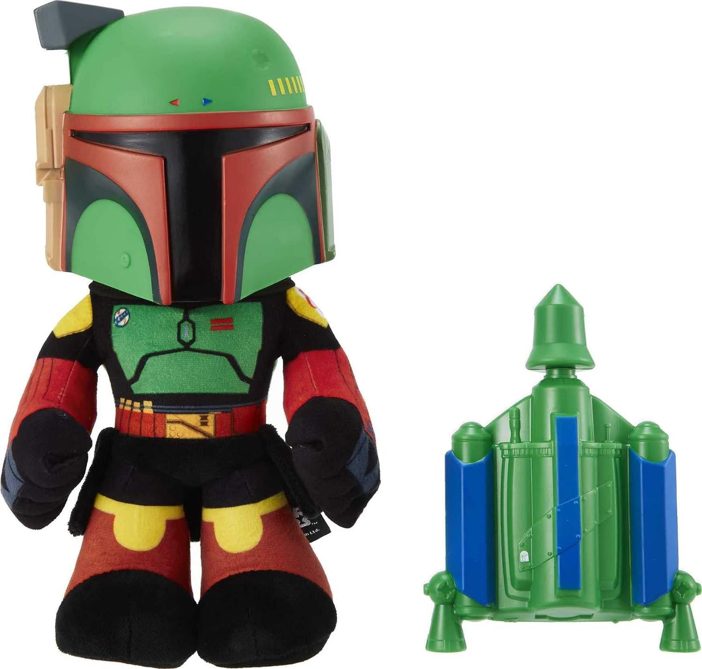 Mattel Star Wars Boba Fett Rocket 12-inch Plush Toy