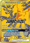 Pokemon - Pikachu Zekrom GX SM248 - OversizeJumbo Card - Black Star Promo