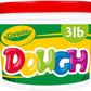 Crayola Dough - Red 3lb Bulk Modeling Dough for Clay Alternative Resealable Tub Ages