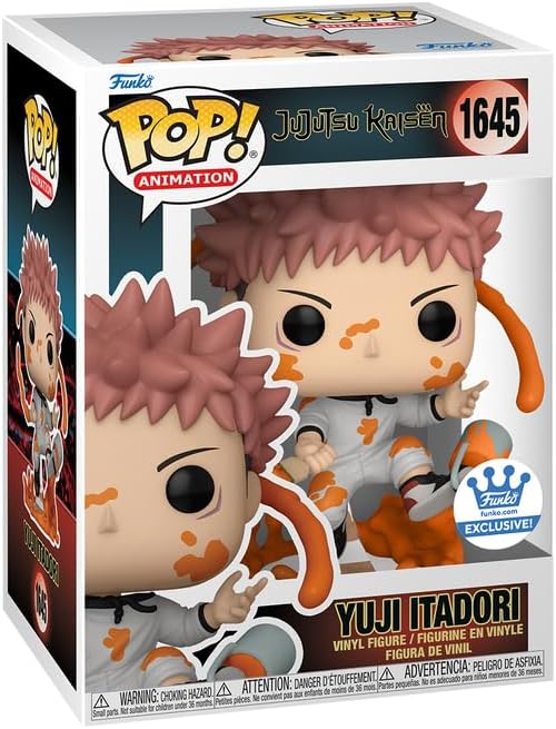 Funko Pop Animation Jujutsu Kaisen Yuji Itadori Vinyl Figure 4.8-inch
