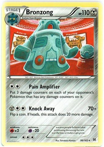 Pokemon - Bronzong 96162 - XY Breakthrough