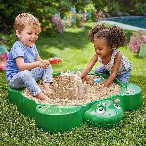 Little Tikes Turtle Sandbox for Boys and Girls Ages 1-6 Years