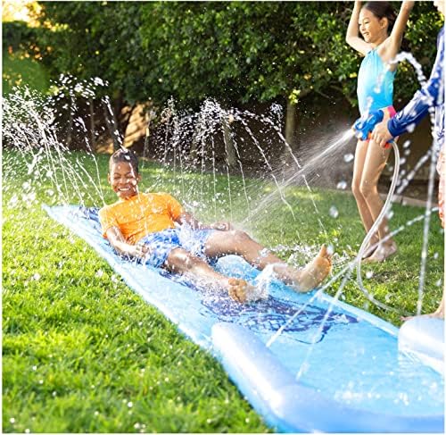 NERF Super Soaker Blast Water Slide - The Ultimate 16 Ft Outdoor Slide for - Includes
