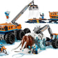 LEGO City Arctic Mobile Exploration Base Toy with Crane Vehicle & Trailer