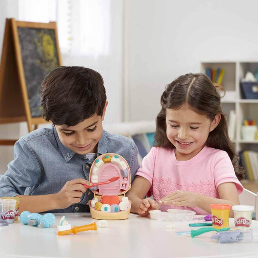 Play-Doh Drill 'n Fill Dentist Toy for 3 Years and Up with Cavity and Metallic Colored