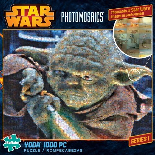 Star Wars - Photomosiac - Yoda - 1000 Piece Jigsaw Puzzle