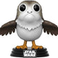 Funko PORG POP! x Star Wars - The Last Jedi Vinyl Figure + 1 Official Star Wars Trading Card Bundle