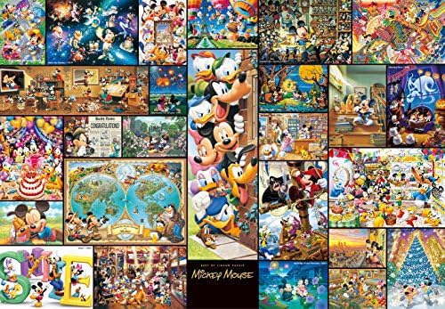 Disney Tenyo Collection Art Mickey Mouse Gyutto Size Series Jigsaw Puzzle 2000 Piece