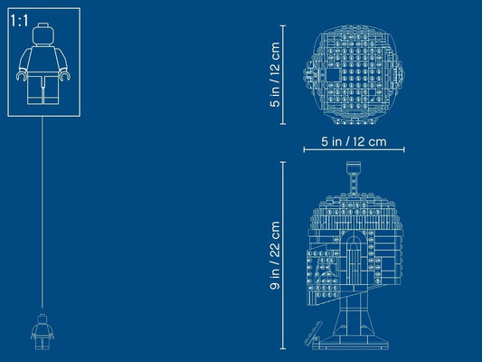 LEGO Star Wars TM Boba Fett Helmet