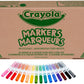 Crayola Broad Line Markers Classpack 256 Ct Bulk School Supplies For Teachers Markers For