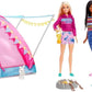 Barbie Dolls 20 It Takes Two Camping Tent Playset