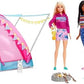 Barbie Dolls 20 It Takes Two Camping Tent Playset